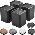 EclatBain Bed Risers Furniture Risers Heavy-Duty Rectangular Adjustable Block by Unknown