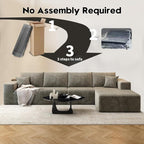 135.4" Cloud Modular Sectional Sofa Couch - Image 6