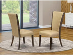East West Furniture VEP7T03 Verona Parson Dining Chairs - Image 2