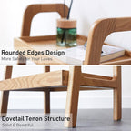 100% Solid Oak Sofa Table - Image 9
