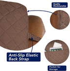 PureFit Reversible Recliner Chair Covers Couch Covers - Image 3
