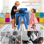 10 Pcs Modular Kids Play Sofa – Versatile Convertible Foam Cushion That Doubles - Image 6