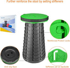 Boreeman Upgraded Folding Stool Lightweight Yet More Sturdy - Image 3