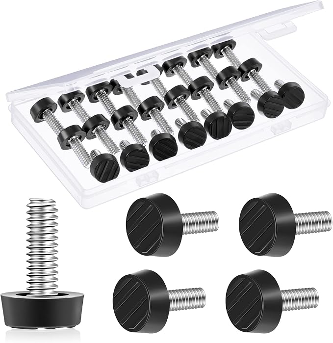Hotop 1/4-20 UNC Thread Adjustable Table Levelers Screw Foot Levelers by HOTOP