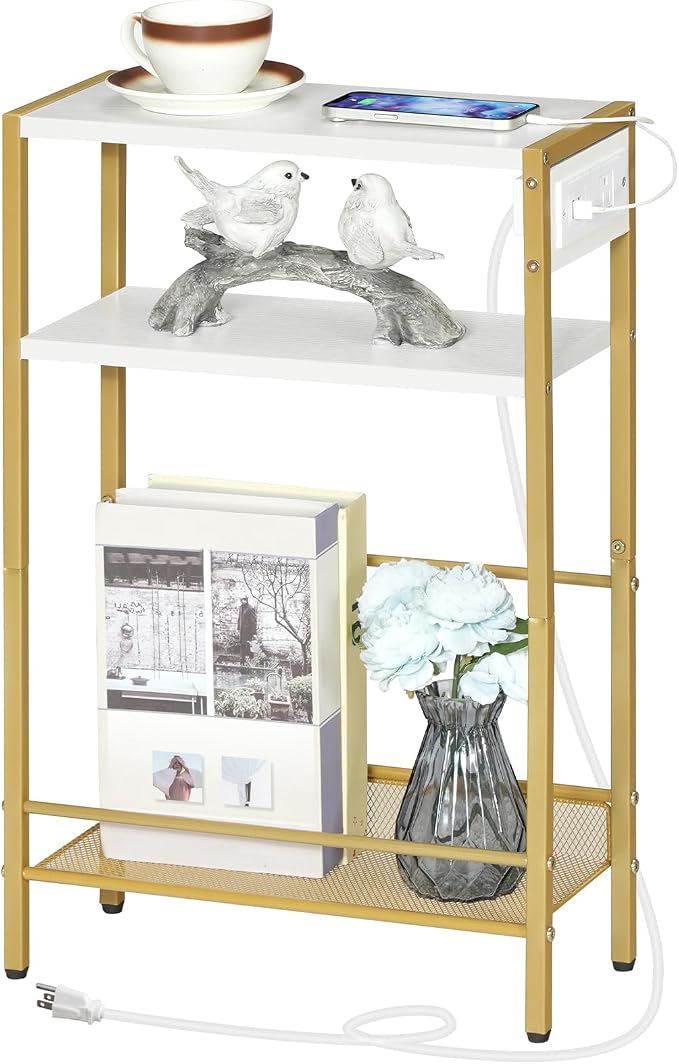 HOOBRO Small Narrow Side Table - Image 8