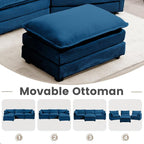 ROWHY Oversized Modular Sectional Sofa - Image 7
