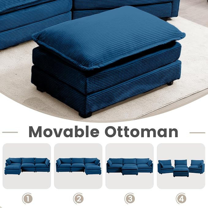 ROWHY Oversized Modular Sectional Sofa - Image 7