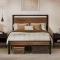 Z-hom Easy Assembly Sturdy Metal Platform Bed, Full Size Bed Frame by Z-HOM