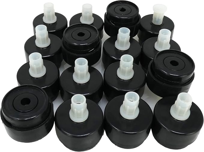 Shepherd Pack of 16 Self-Leveling Table Glides, 1/4" Threaded Stem - Image 10