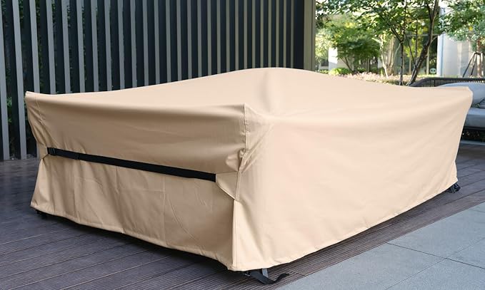 Patio Furniture Set Covers Waterproof Heavy Duty 600D Outdoor Sectional Sofa - Image 2