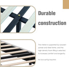 AGARTT Upholstered Platform Bed Frame Full Size - Image 5