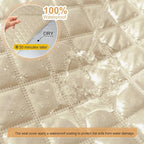 HDCAXKJ 100% Waterproof Reclining Sectional Couch Covers L Shape Recliner Sofa - Image 3