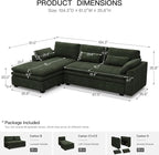 Belffin Large Modular Sectional Sofa - Image 2