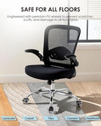 RidRed Office Chair Wheels, Smooth & Quiet Rollerblade Casters Wheels, Heavy - Image 7