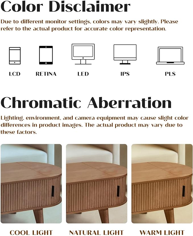 Oval Lift Top Coffee Table - Image 9