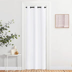 NICETOWN White Curtains 84 inch Length 2 Panels Set - Image 2