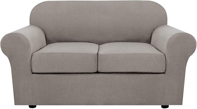 H.VERSAILTEX 3 Piece Stretch Sofa Covers by HVERSAILTEX