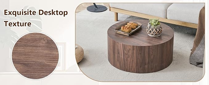 23.6'' Modern Round Coffee Table - Image 7