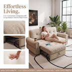 Convertible Couches, Queen Size Pull Out Sofa Bed - Image 3