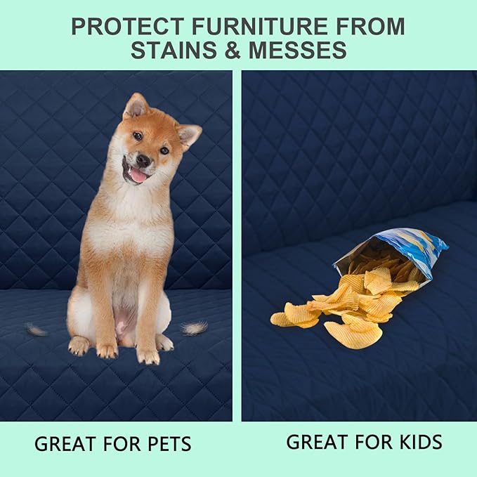Reversible Recliner Chair Covers, Water Repellent, Chair Protectors Covers - Image 5