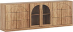BELLEZE 3-Piece Sideboard Cabinet Set Freely Configurable, Modern Wood Modular - Image 7