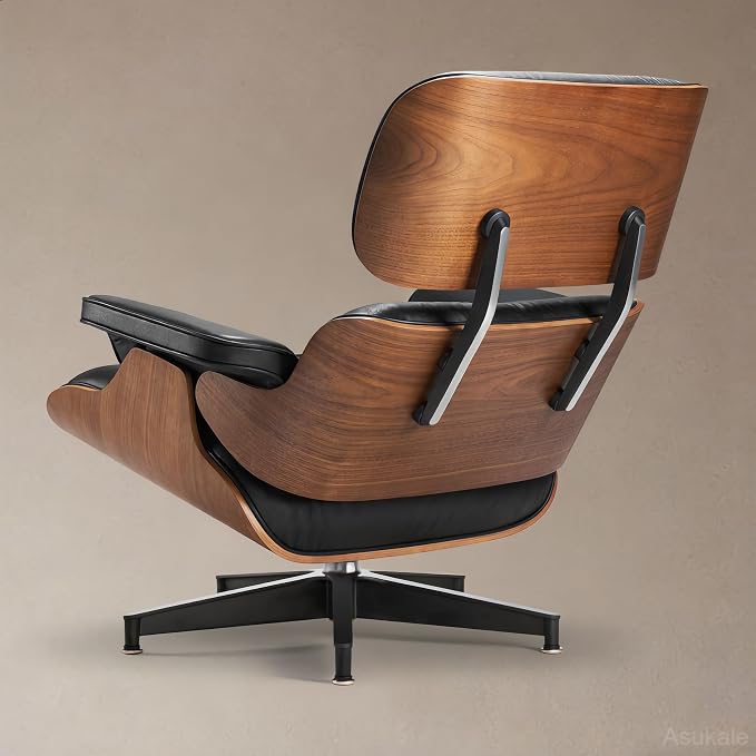Top Grain Leather, Mid Century Chaise Lounge Chair Indoor, Chair - Image 9