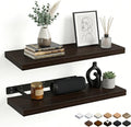 31.5in Floating Shelves for Wall, Wall Mounted Shelves for Decor Storage Set of by INHABITUNION