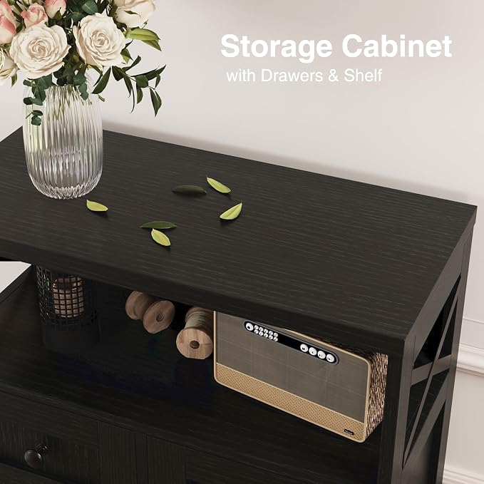 Befrases Black Storage Cabinet - Image 5