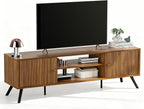 COMHOMA TV Stand for Living Room, Mid Century Modern Entertainment Center for by ComHoma