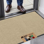 GORILLA GRIP Waterproof Traffic Guard Door Mat, Indoor Outdoor Heavy Duty by Unknown