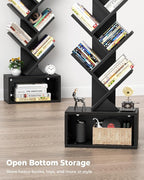 Evermagin 6 Tier Tree Bookshelf - Image 5