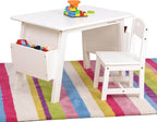 Kids Solid Wood Table and 2 Chair Set - Image 7
