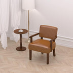 FAGAGA Accent Chair, PU Leather Living Room Chairs Oversized - Image 3