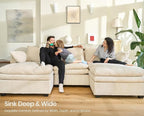 Belffin Large Modular Sectional Sofa - Image 5