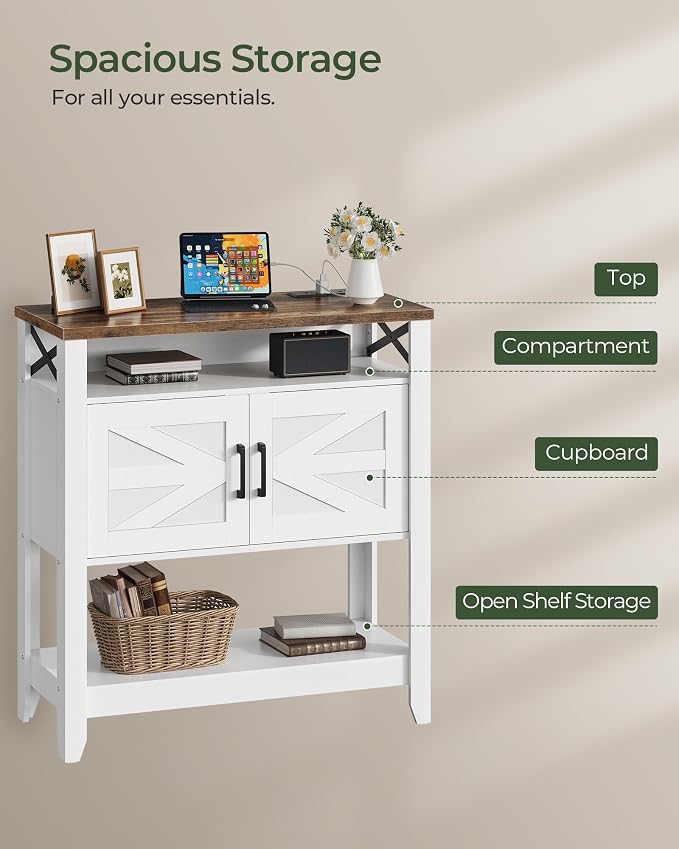 CHOEZON Console Table, Farmhouse Sofa Table - Image 9