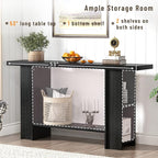 FOLUBAN Black Entryway Table - Image 6