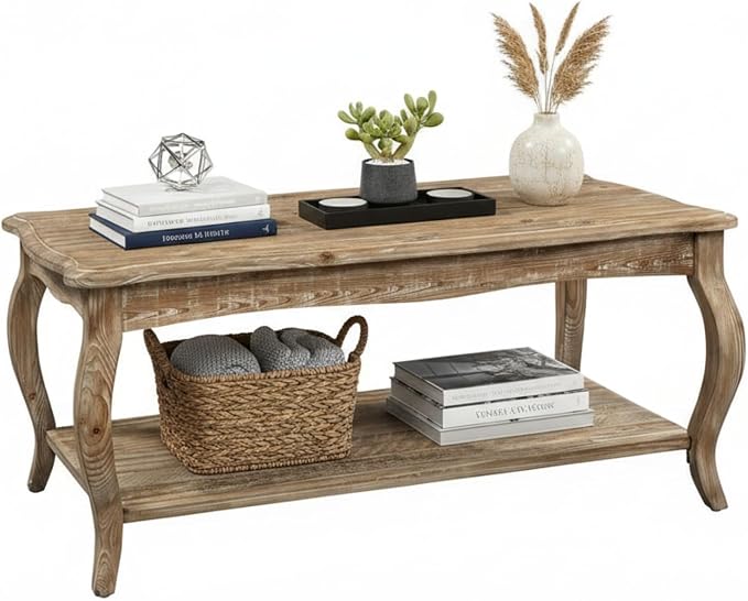 Alaterre Furniture Austerity 42-Inch Rustic Coffee Table by AlaterreFurniture