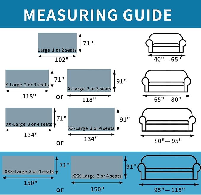HAOMAIJIA Non Slip couch cover sofa covers - Image 4
