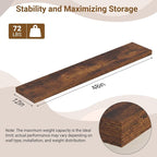 48 Inch Floating Shelves, 12 Inch Deep Floating Shelves - Image 3