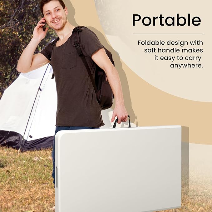 Our Modern Space 8 Feet Foldable Table - Image 6