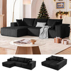 108” Modular Sectional Sofa, Cloud Sectional Couch by Weture