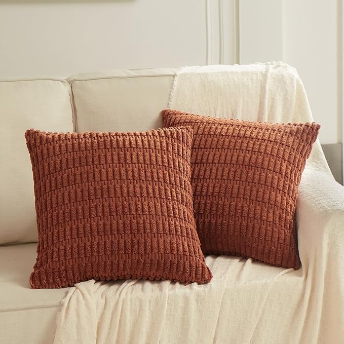 Fancy Homi 4 Packs Decorative Throw Pillow Covers - Image 7