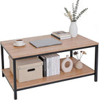 ZenStyle Industrial Coffee Table by ZenStyle