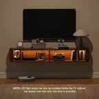 55" Floating TV Stand with Power Outlet - Image 9