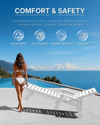 Patio Chaise Lounge Chair Outdoor - Image 7