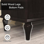 ARTPOWER 58'' Mid-Century Modern Buffet Storage Cabinet - Image 7