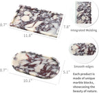 Real Luxurious Natural Marble Vanity Tray Genuine Marble Storage Tray - Image 2