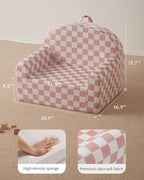 Blissful Diary Toddler Chair, Snuggly Soft Kids Sofa Chair, Supportive Toddler - Image 3