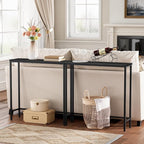 HOOBRO Narrow Console Table, 29.5" Small Entryway Table, Thin Sofa Table - Image 5