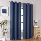 ChrisDowa Blackout Curtains for Bedroom and Living Room 72 Inches Long | 2 - Image 6